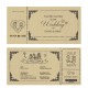 Ticket Wedding Cards - 01