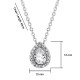 Kelvin Gems Glam Angelic Pendant Necklace m/w SWAROVSKI Elements