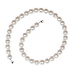 Lady SWAROVSKI Pearl Necklace Crafted by Angie