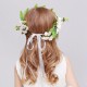 Floral Foam Wreath Headband with Corsage Set (WR-5)