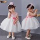 Baby Girl Dress Bowknot Pageant Dress Pink