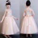 Ball Gown Floor - length Tulle Lace Flower Girl Dress