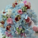 Summerpots Bridal Bouquet - Blue Lagoon