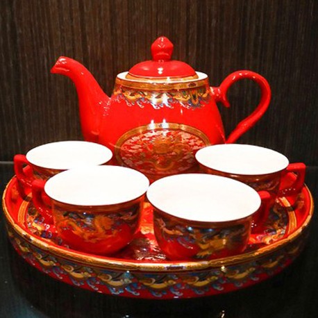 Chinese Tea Pot (Cha Ju - Long Sheng)